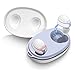 Torteco Wireless Earbuds Bluetooth 5.0 Headphones, in-Ear Stereo Wireless Earphones with Microphone One-Step Pairing with Charging Case, IPX6 Water Proof for Running, Sports, Working, White