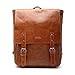 Good&god Pu Crazy Horse Leather-Like Vintage Women's Backpack School Bag