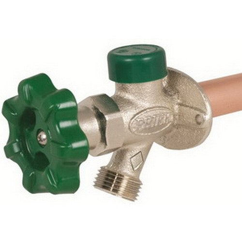 PRIER PRODUCTS C-144D14 Anti-Siphon, Full Turn Wall Hydrant Mpt x 1/2" Swt Freezeless, 14"