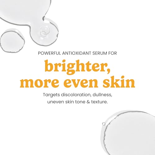 Timeless Skin Care Vitamin C Serum with Vitamin E & Ferulic Acid - Brightening Serum - for Oily & Dry Skin - Fragrance-Free - 4 oz