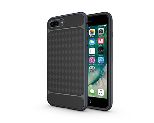 IVSO Samsung Galaxy S8 Edge Case,Samsung Galaxy S8 Plus Case Premium Super Frosted Shield Cover with Carbon Fiber Feel Protective case for Samsung Galaxy S8 Edge/Galaxy S8 Plus Phone(Blue)