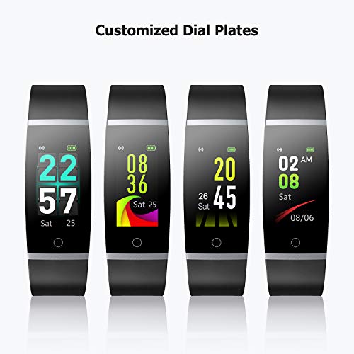 Fitness Tracker HR, Color Screen Activity Tracker with Heart