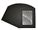 Golden State Art, Pack of 25 Black Pre-Cut 8x10 Picture Mat for 5x7 Photo with White Core Bevel Cut Mattes Sets. Includes 25 High Premier Acid Free Mats & 25 Backing Board & 25 Clear Bags