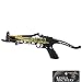 KingsArchery Crossbow Self-Cocking 80 LBS with Hunting Scope, Spare Crossbow String and Caps, 3 Aluminium Arrow Bolts, and Bonus 12-Pack of Colored PVC Arrow Bolts Warranty