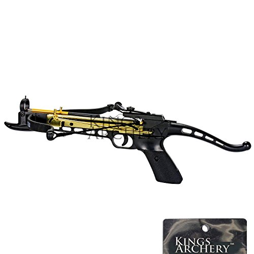 image for Crossbow Self-Cocking 80 LBS by KingsArchery® with Hunting Scope, Spa