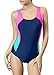 Uhnice Women's One Piece Swimsuits Racing Training Sports Athletic Swimwear