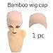BHD BEAUTY Bamboo Fiber Cap/Soft and lightweight/Breathability/UV resistant/Sleep cap/Chemo hat/Suitable for hair loss/22‘’-23.5‘’ head 1PC
