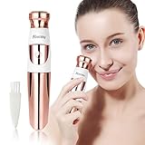 Lilizhou Women's Facial Hair Remover for Face Lip Armpit Chin Cheek Arm Leg and Full Body, Electric Facial Hair Removal For Women with Clean Brush