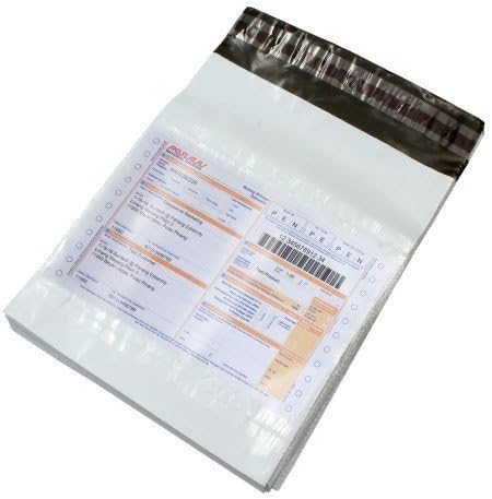 DIGITAL SHOPEE Courier Bag/Envelopes/Pouches/Cover 60 Micron 10X12 (Pack of 100) Temper Proof Plastic Polybags for Shipping/Packing (with SealKing POD).