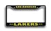 Rico Los Angeles Lakers Chrome License Plate Frame