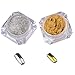 Qingsun 2pcs/set Mirror Nail Powder Chrome Nail Pigment Shining Metallic Nails
