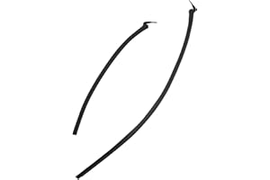 FURNYQUAINT Windshield Wiper Cowl Cover Trim Compatible with Mini Cooper R55 R56 R57 2008-2015 Replace 51132751209 51132751210 Front Wiper Cowl Replacement Part Rubber Seal Eliminate Gaps