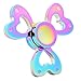STRESS SPINNER Rainbow Heart Shape Fidget Tri Hand Spinning Finger Toy Stocking Stuffer for ADHD EDC Focus Relieves Anxiety and Boredom (Style 15)