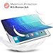 MoKo Case iPad Pro 9.7 - Slim Lightweight Smart-Shell Stand Cover Translucent Frosted Back Protector Apple iPad Pro 9.7 inch 2016 Release Tablet, Ocean (Auto Wake/Sleep)