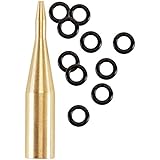 Elkadart Dart Accessory: O-Ring Applicator Tool with 10 2BA Rubber O-Rings/Washers (Steel and Soft Tip Darts)