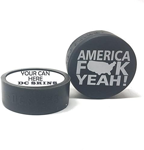 DC Skins Snuff Covers - Waterproof Protective Skins for Dip and Chew Cans - America
