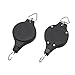 Adjustable Hanger, Heavy Duty Pull Down JUNERAIN Hanging Flower Basket for Garden Baskets Pots and Birds Feeder Hanging Basket Pack of 2