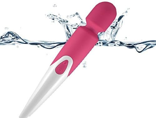 iHealthComfort Personal Hand held Full Body 100% Waterproof Magic Medical Silicone Massage Cordless Wireless Vibrating Massager 10-speed with Powerful Motor by ihealthcomfort