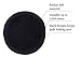 Reusable Makeup Removing Pads and Microfiber Face Cleansing Gloves -|Reusable Cotton Rounds, Laundry bag & 1 Black Makeup Remover Mitts | Little Footprint (Black)