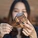 SiamMandalay Brilliant Diamond: Handmade & Organic 3D Brain Teaser Wooden Puzzle for Adults from with SM Gift Box(Pictured)…