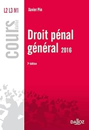 Droit pénal général