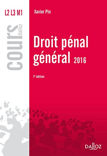 Droit pénal général