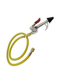 BISupply   Kit de descarga de aire acondicionado 150PSI AC Flush Canister y AC Flush Gun Kit, HVAC y Refrigerant Flush Kit