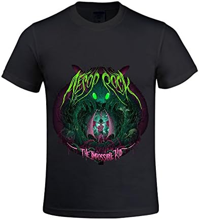 aesop rock The Impossible Kid Men Tee Crew Neck DIY Black
