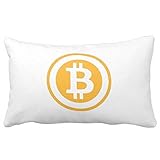 Litecoin and Bitcoin pillow.