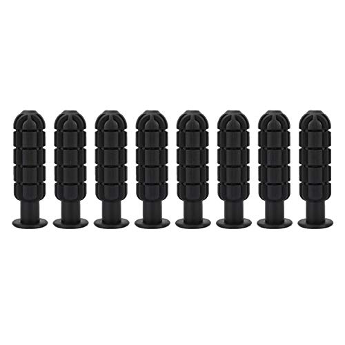 Vbest life 8 Pieces Of Foosball Parts To Replace Plastic Handle Grips For Children's Table Football Soccer Handle Grip Part Replacements