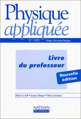Physique appliquée, Term  STI