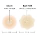 CHARMKING Nipple Covers 4 Pairs for Women, Reusable Adhesive Nipple Coverings, Invisible Pasties Silicone Cover