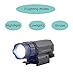 Feyachi 220 Lumen Tactical Weaver Mount Pistol/Rifle LED Flashlight Quick Release for 20mm Picatinny Rail