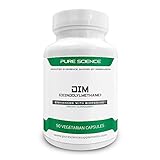 Pure Science DIM (Diindolylmethane) 200mg with 5mg BioPerineÂ® â€“ Enhanced DIM Absorption, Regulates Estrogen Level, Helps Regulate Weight â€“ 50 Vegetarian Capsules