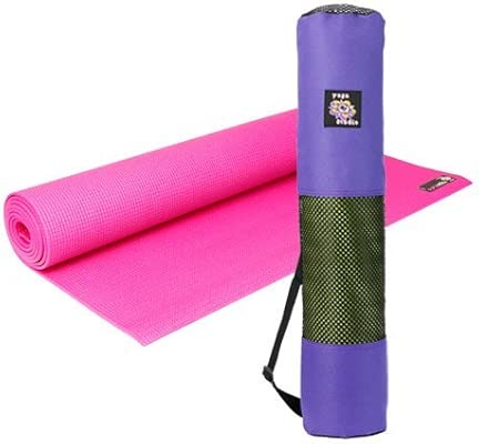 Yoga Kit: Antideslizante Estera de Yoga 4 mm de Espesor y ...