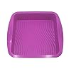 DAYNECETY Square Cake Moulds Silicone Baking Mould Tin Tray Oven Bakeware Square Mould