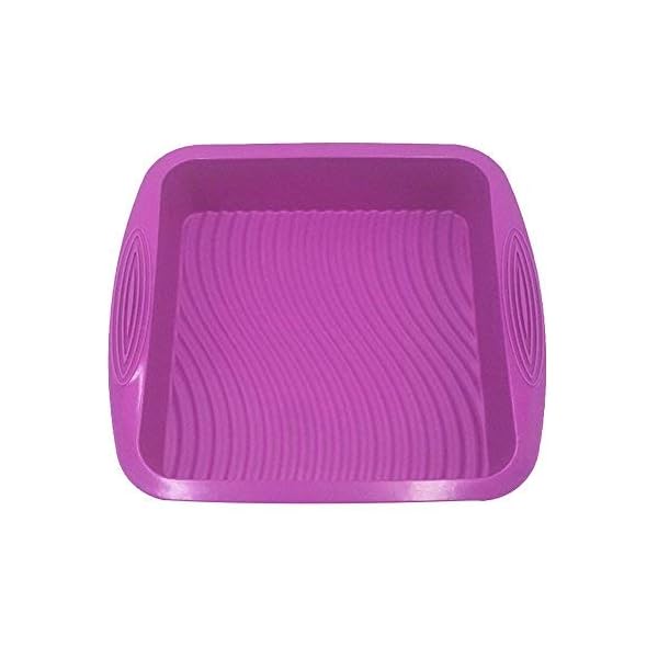 DAYNECETY Square Cake Moulds Silicone Baking Mould Tin Tray Oven Bakeware Square Mould