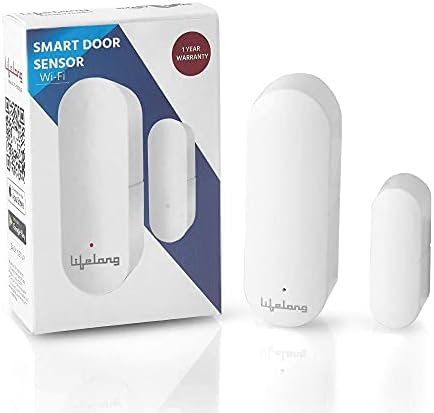 Lifelong Smart Window and Door Sensor – Compatible with Lifelong Smart Home App (White, Home Automation Feature) Lifelong Smart Window and Door Sensor – Compatible with Lifelong Smart Home App (White, Home Automation Feature)
