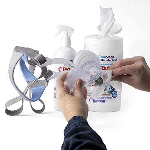 CleanSmart CPAP Cleaning Wipes, Unscented and Formulated to Clean CPAP
