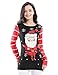 v28 Ugly Christmas Sweater for Women Vintage Funny Merry Tunic Knit Sweaters