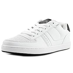 Osiris Men's Relic Skate Shoe, Black/red, 5.5 M US