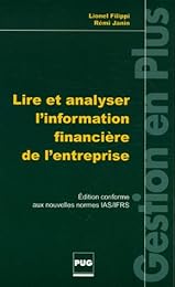 Lire et analyser l'information financière de l'entreprise
