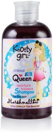Knotty girL Drama Queen Marshmallow 251ml/8.5oz Moiusture Balance Shampoo for Dry Hair