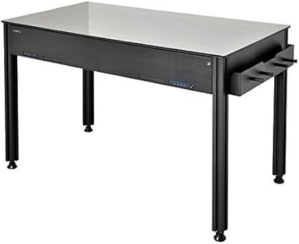 Boitier Pc Lian Li Dk 03 Bureau Boitier Pc Avec Fenetre Pour Deux Systemes Amazon Fr High Tech