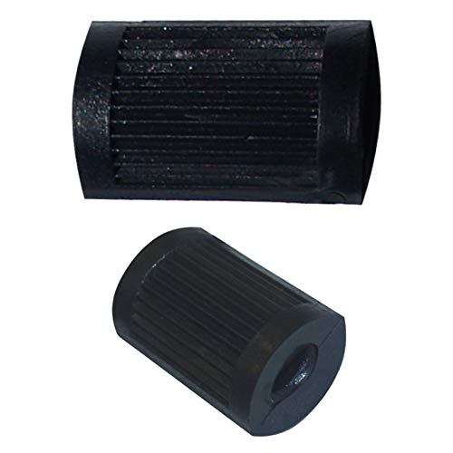 UNIVERSAL RUBBER GEAR CHANGE AND BRAKE 45MM SACHS LEVER PEDAL SHIFT MOTORCYCLE VINTAGE FOOTREST FOOTPEG PAD MOTORBIKE BLACK REPLACEMENT PART ROLLER MOPED SCOOTER