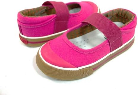 New Toddler Girls See Kai Run Jersey Hot Pink Slip On Sneakers Shoes