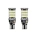 SUPAREE 2 Pcs T10 Led Bulb Super Bright 1000Lm 6000K Led Canbus Error Free 912 921 T10 T15 AK-4014 Led Bulbs for Backup Reverse Lights 45 Pcs Chipsets
