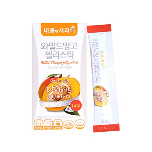 [Dr. MOON] African Mango Diet Jelly (20g x 14 Packets) - A Healthy Diet, Natural Weight Loss Diet Supplement, Fast Acting Appetite Suppressant, African Mango, Chicory Root Extract Powder