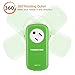 [UL Listed] Poweradd Portable 360 Degree Swivel Outlet Surge Protector 100-240V with 2-Port 3.4A USB Wall Charger, 15A/1875W - Green