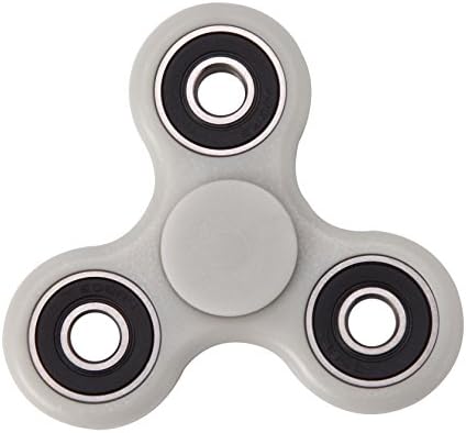 Tiitarn Finger Spinning,Luminous Ultra Durable Hybrid Ceramic Bearing Triangle Hand Spinner Fidget ADHD Focus Toy Up To 5 Minutes Spins Non-3D Printed (Luminous)